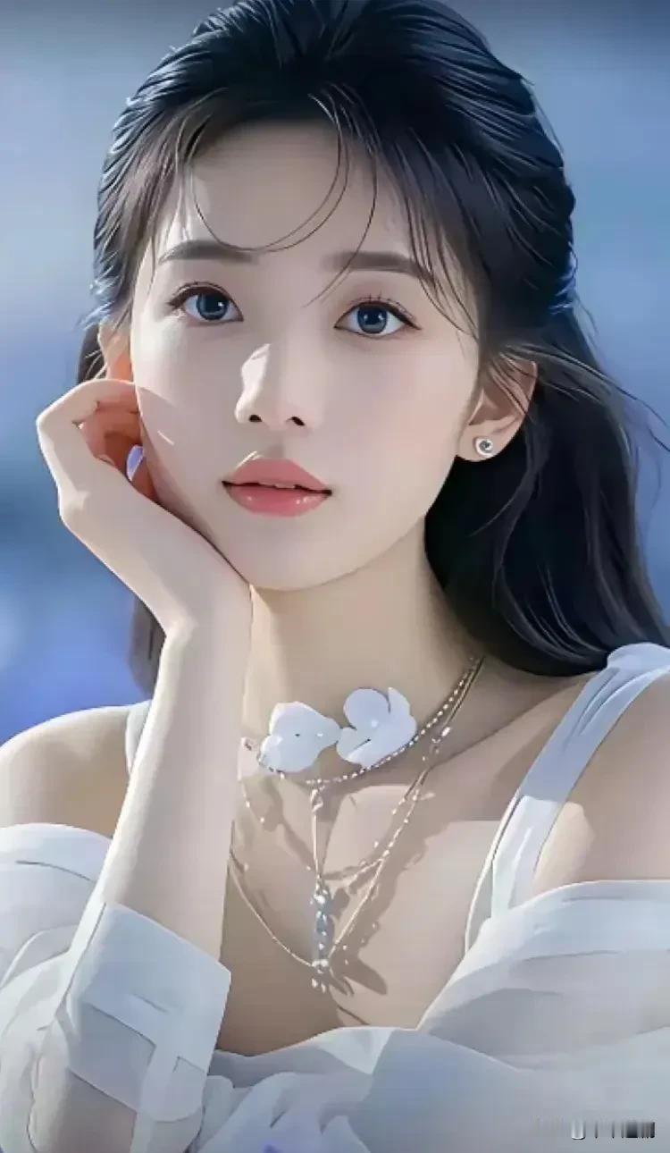 晚风入眸，心事皆温柔
国色天姿美女照 温柔治愈款美女