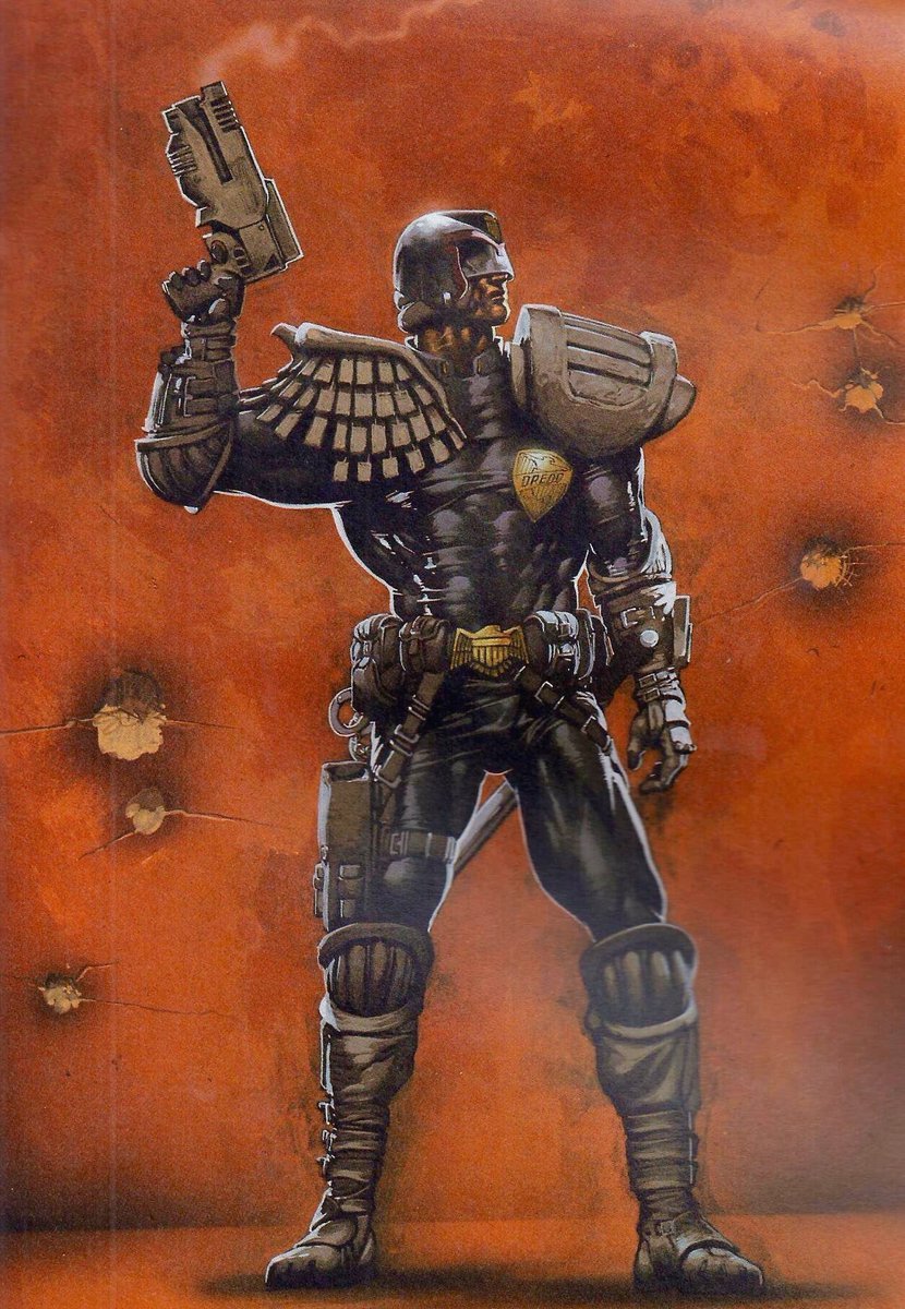 特警判官（1995）丨原初概念艺术by Matt Cobb, Kev Walke