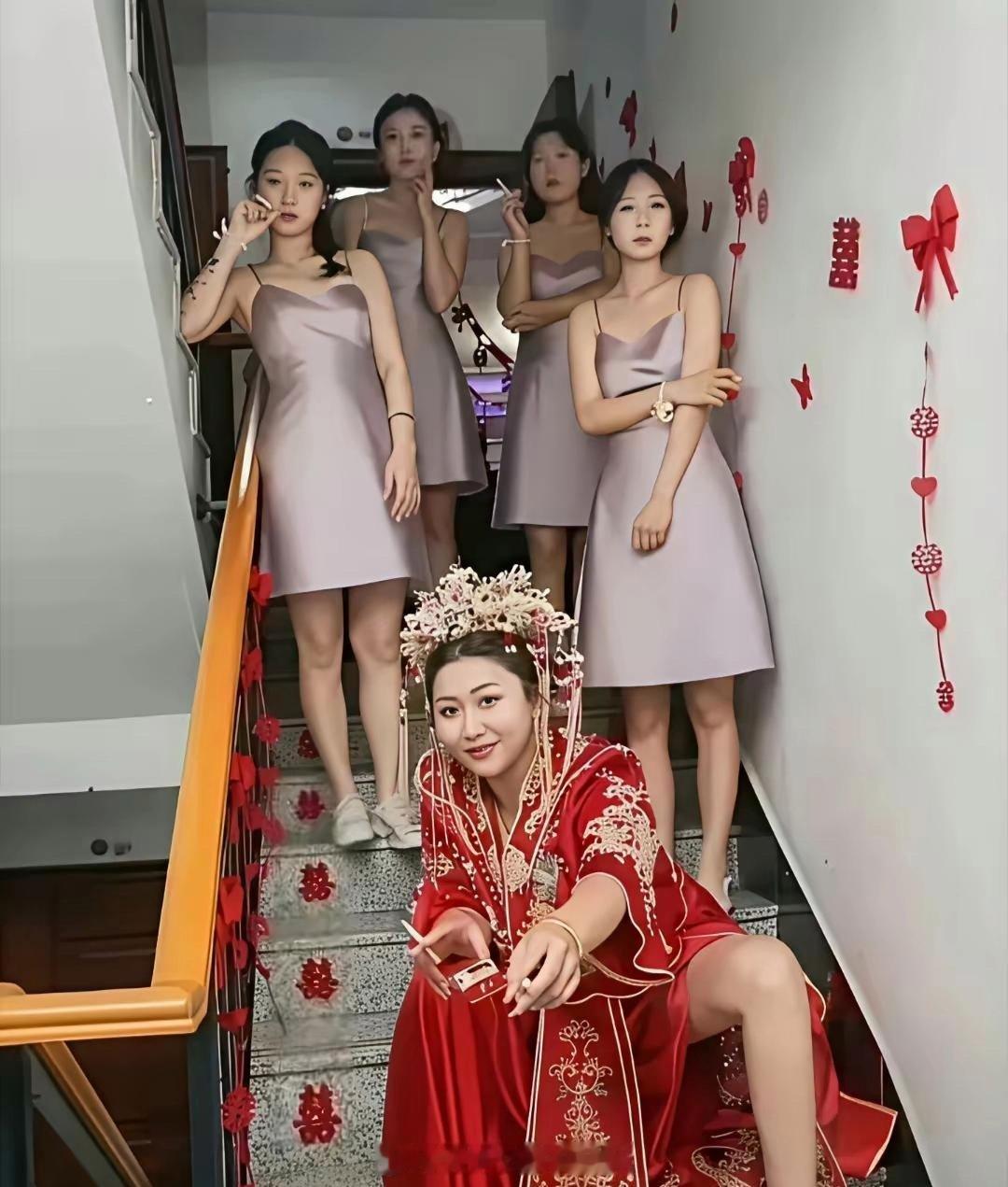 这样的新娘，你能接受吗？把我吓了一跳，如果是你你接受吗？ 