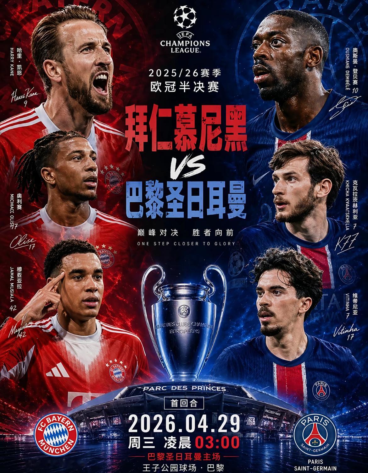 今晚究竟是拜仁还是拜神？看到此条博的兄弟们可以评论区留言商讨一下各位004欧冠巴