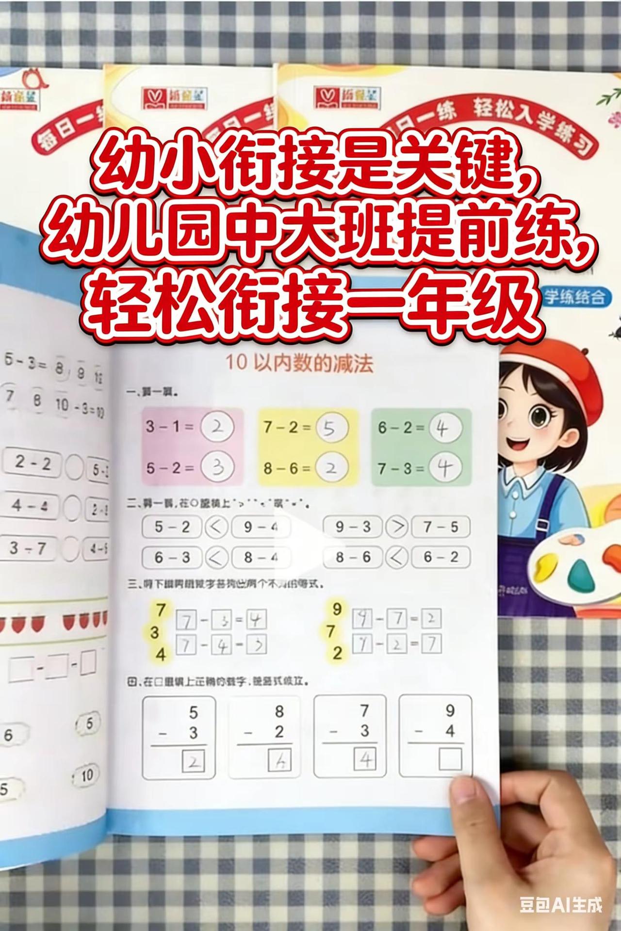 幼儿园中大班的宝妈看过来！幼儿园中大班的宝妈看过来！👀幼小衔接不用愁，这套《天