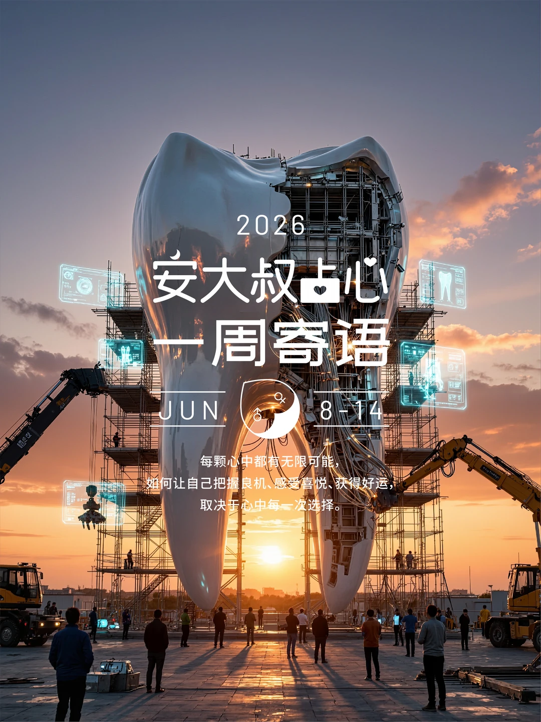 言出必行|安大叔占心每周寄语2026.6.8-14