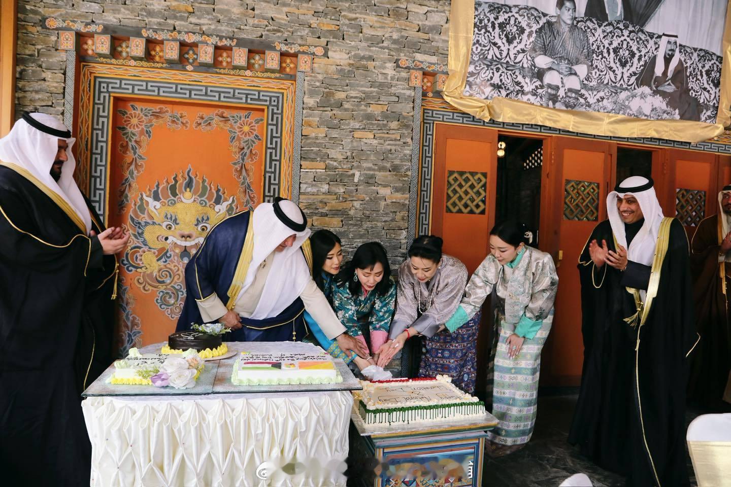 王室王室不丹王室 2026年2月13日，县城王室成员参加科威特大使馆的国庆活动。