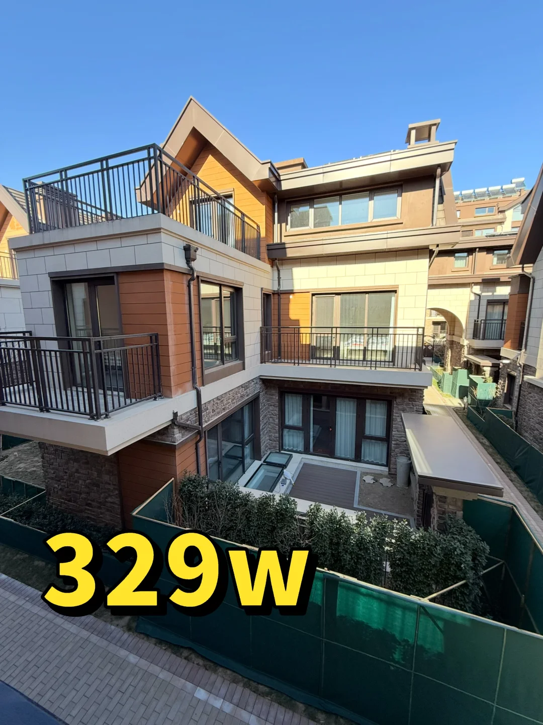 全家都很满意，北京205㎡别墅，有花园电梯露台