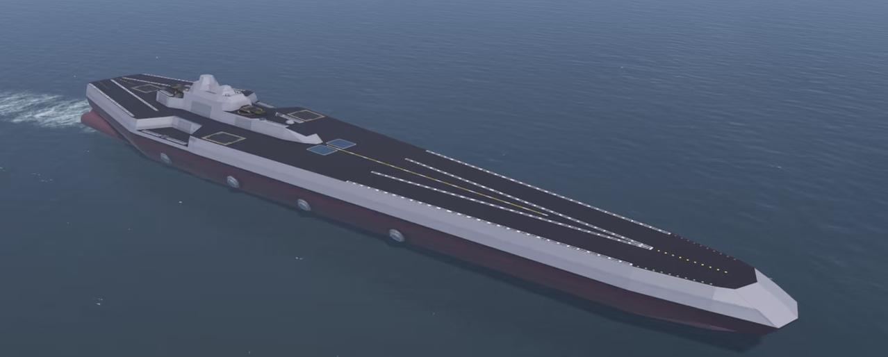 下一世纪航母“天下无敌”级。