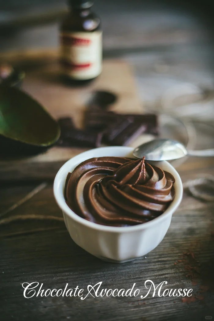 巧克力牛油果慕斯 ｜Avocado Mousse🥑