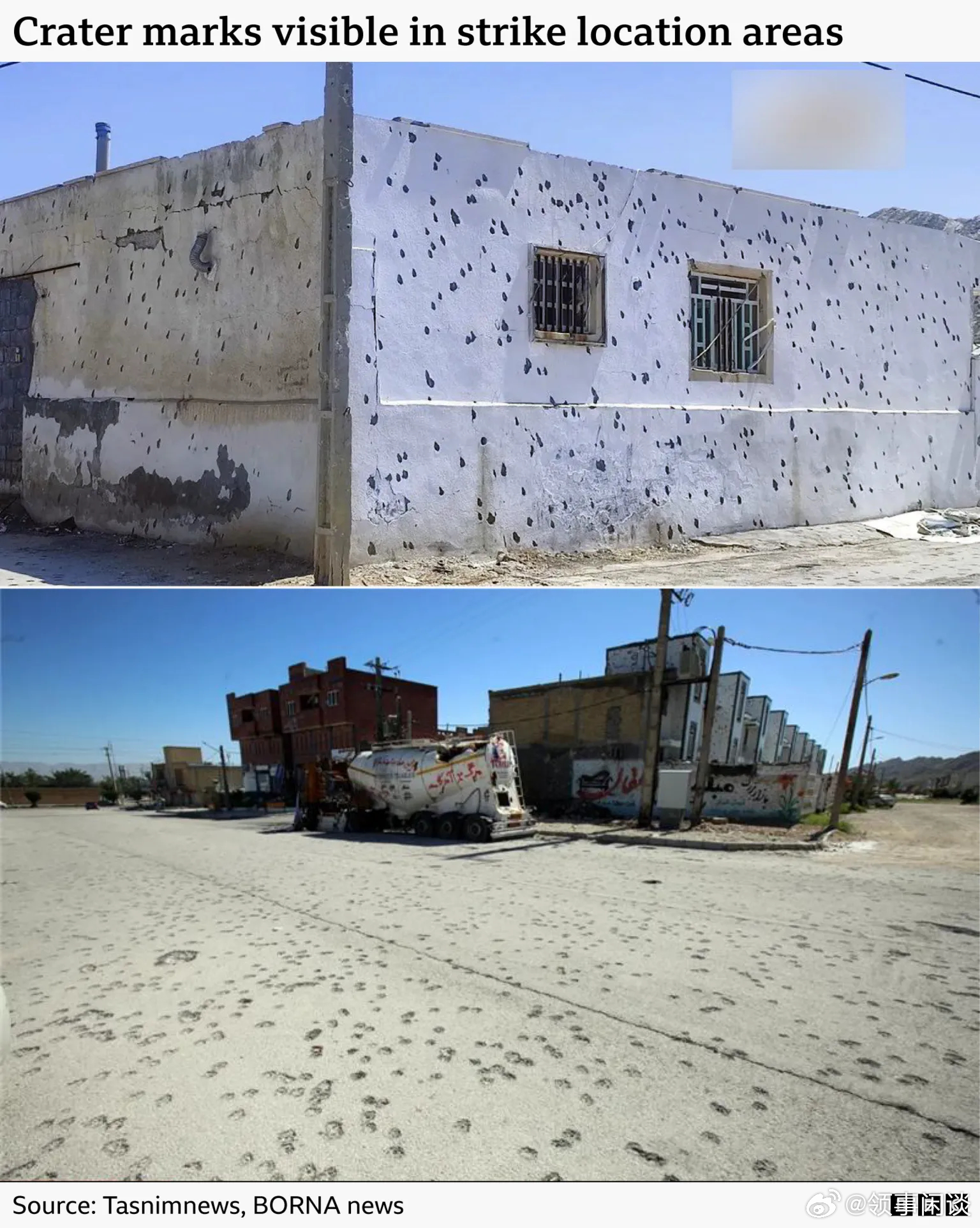 【专家对美国关于伊朗拉默德体育馆致命袭击事件的说法提出质疑】（BBC）多位武器专