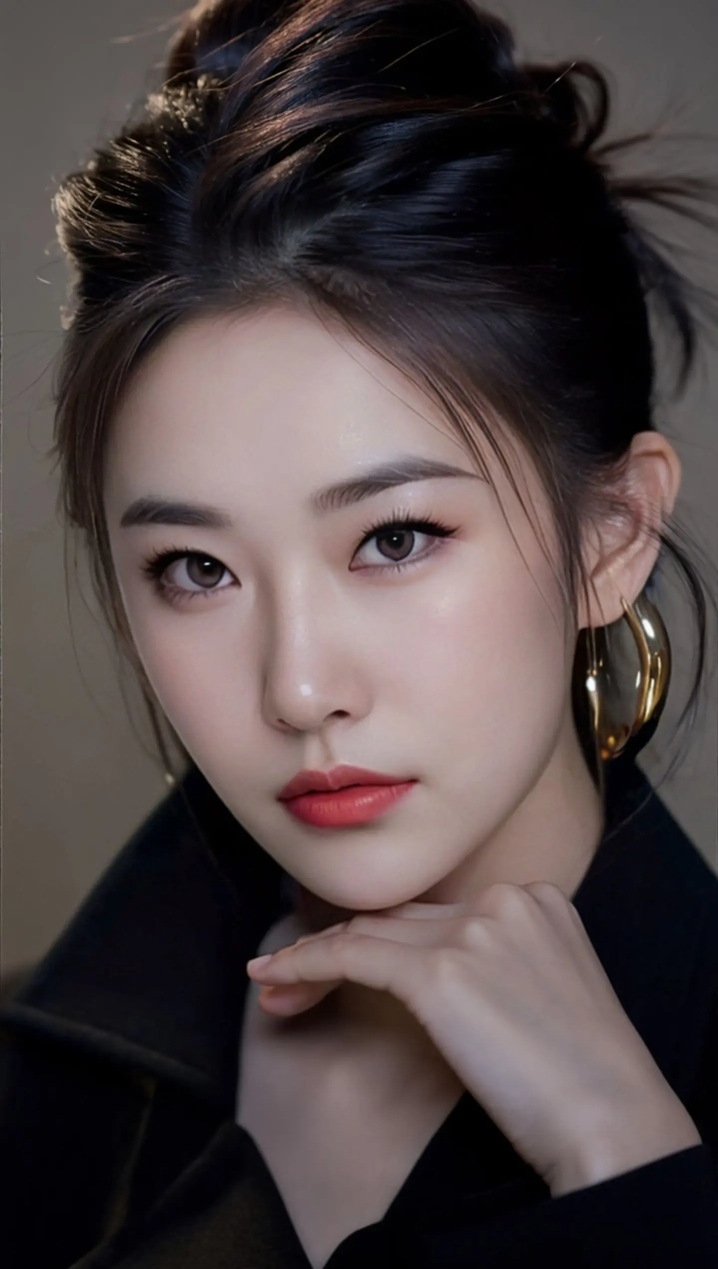 AI精致浓妆写真 ai创作