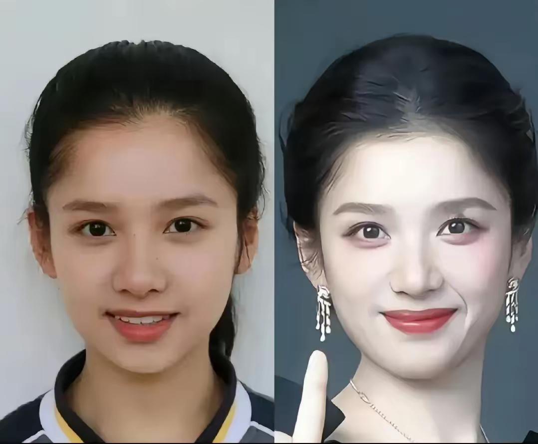 张婧仪给我的感觉，
她是一个很精明的人。
每次看到她的眼睛，
感觉她在盘算什么一