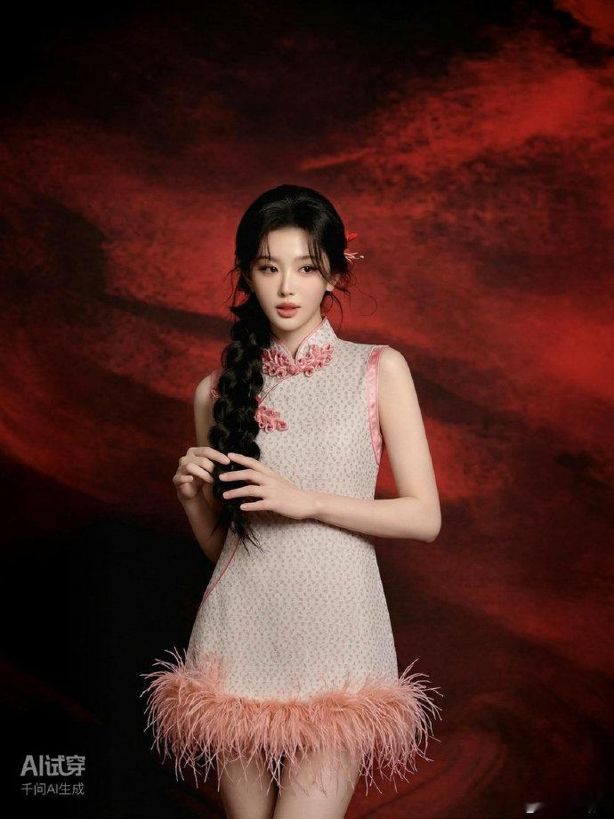 孔雪儿的穿搭AI给到夯 孔雪儿沉浸式演绎中式穿搭魅力，AI暖心送上夯级好评！柔和