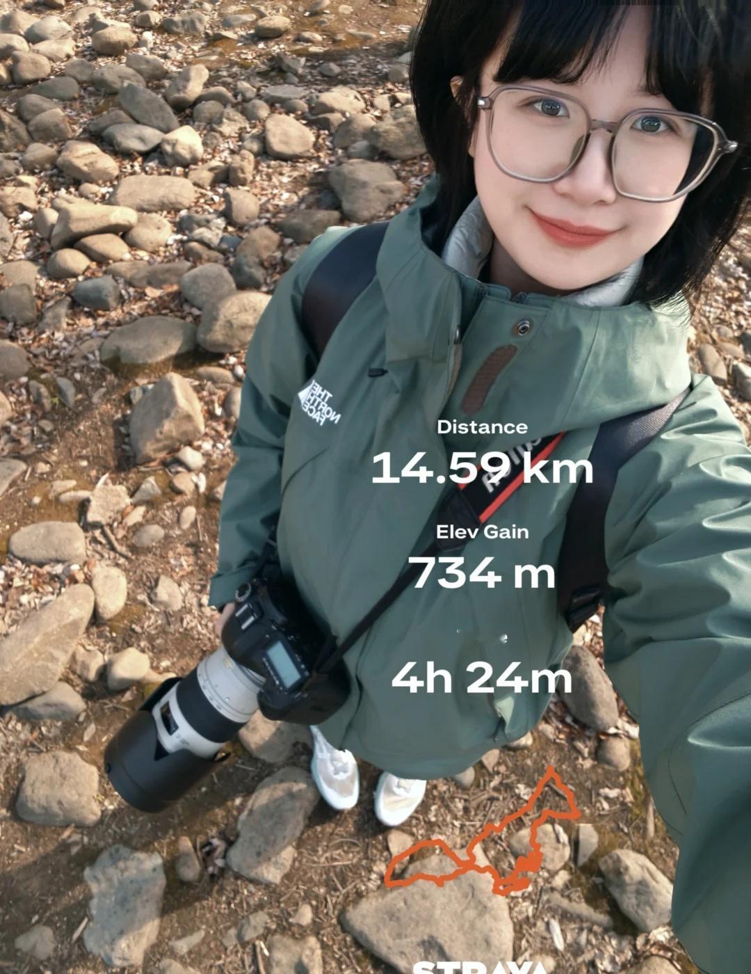 小狐狸线|今天是负重山野摄影训练😎
喜欢山野的理由可以不止是奔跑，也可以是和三