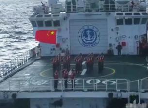 日本人动手了！6月6日，东巡台岛第3天，先后两次遭日本飞机抵近侦察。从现场传回的