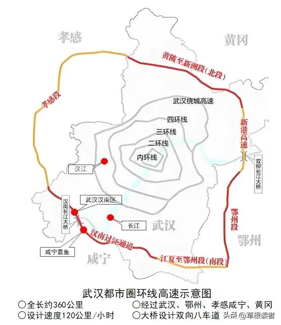 大武汉的建桥能力，真有几把刷子
G9906武汉都市圈环线高速重要的过江通道——双