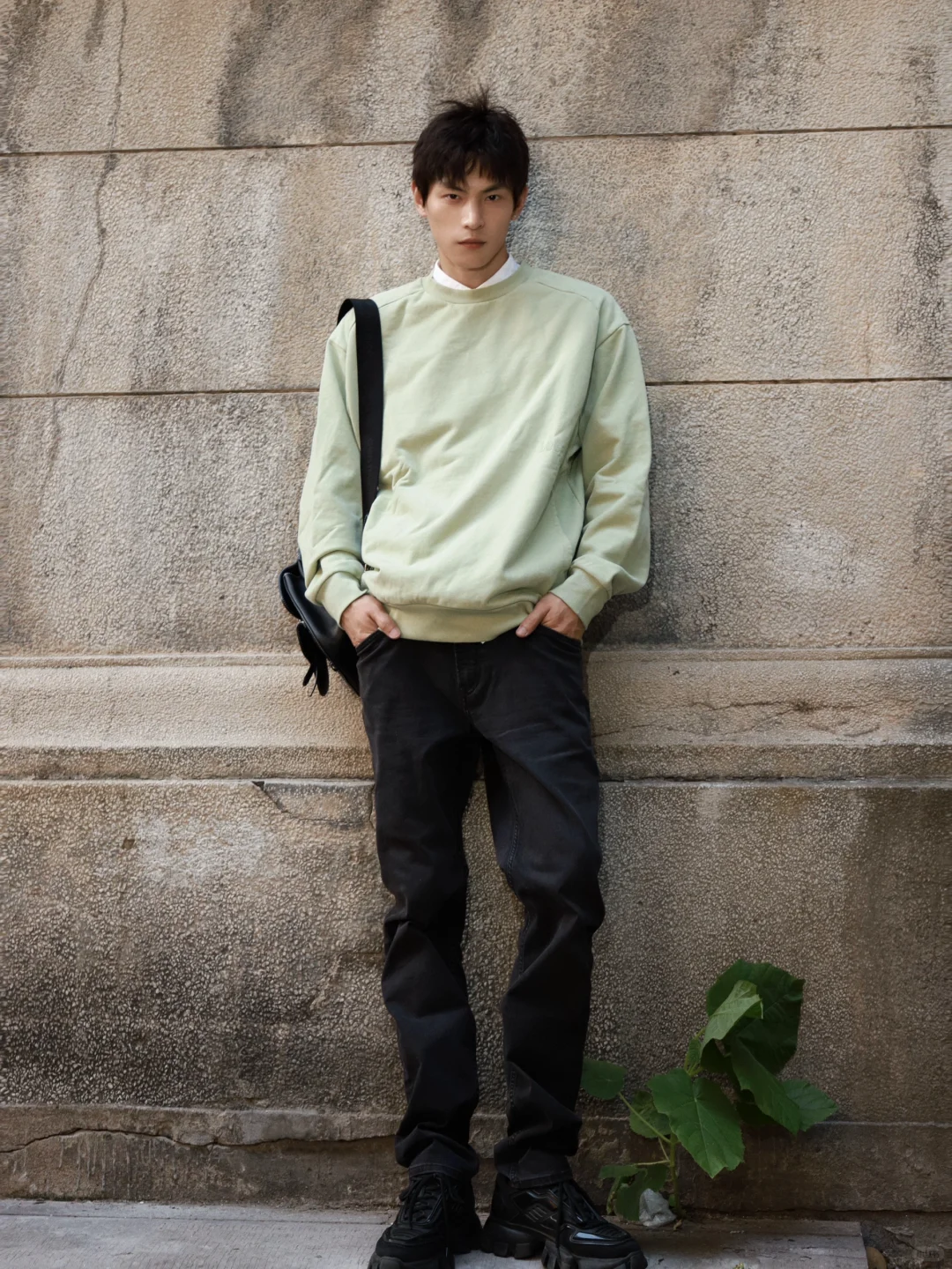 街边 clean fit
