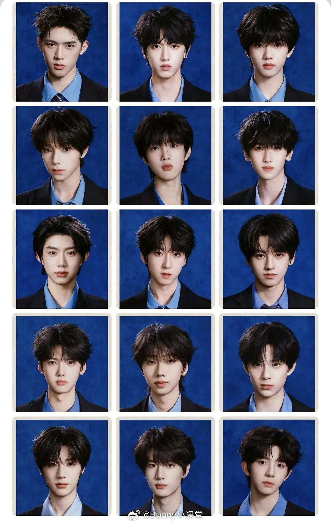 TF家族四代成员公式照，谁能当10生候补？能出一个顶流吗