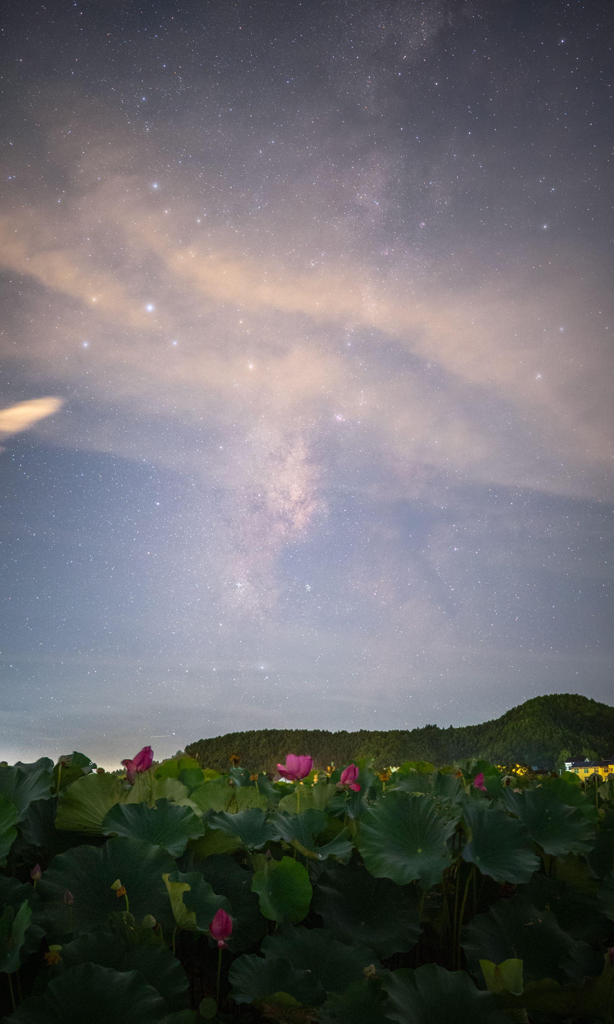 趁着换季时节，看遍夏冬银河🌌。现在的夜空处于一个神奇的阶段，在上半夜...