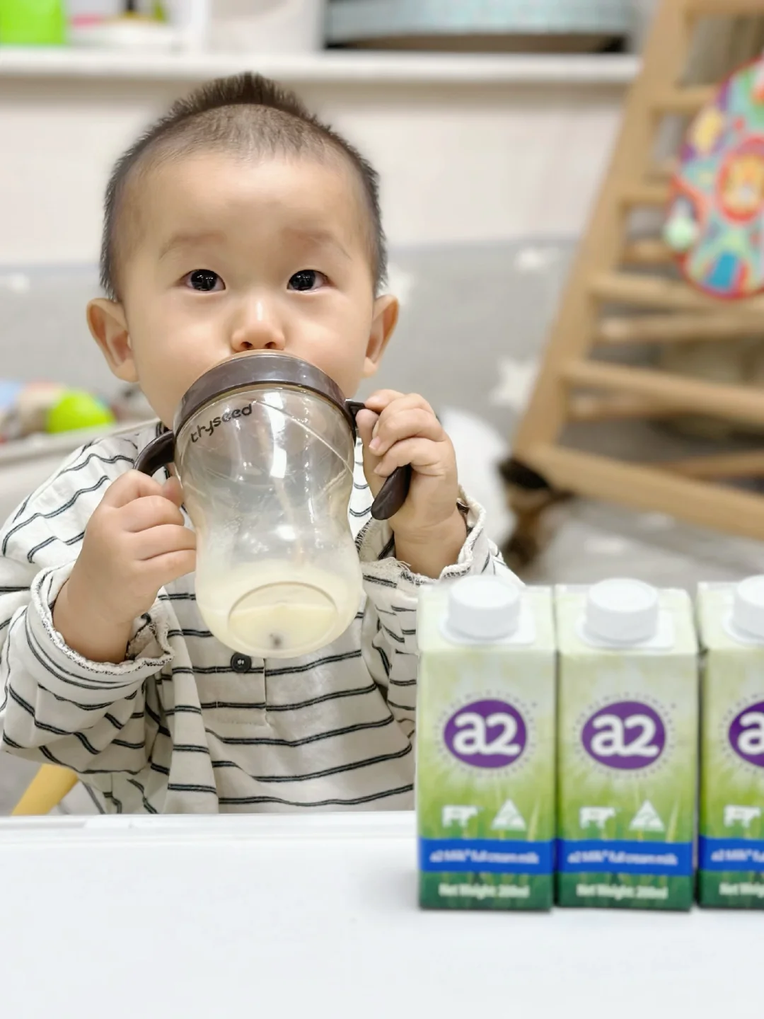 15月龄宝宝解锁a2全脂纯牛奶