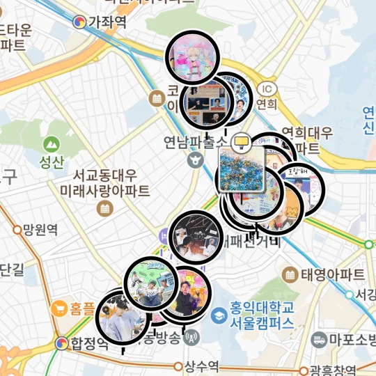 ♡Hoshi韩国生咖应援打卡地图♡