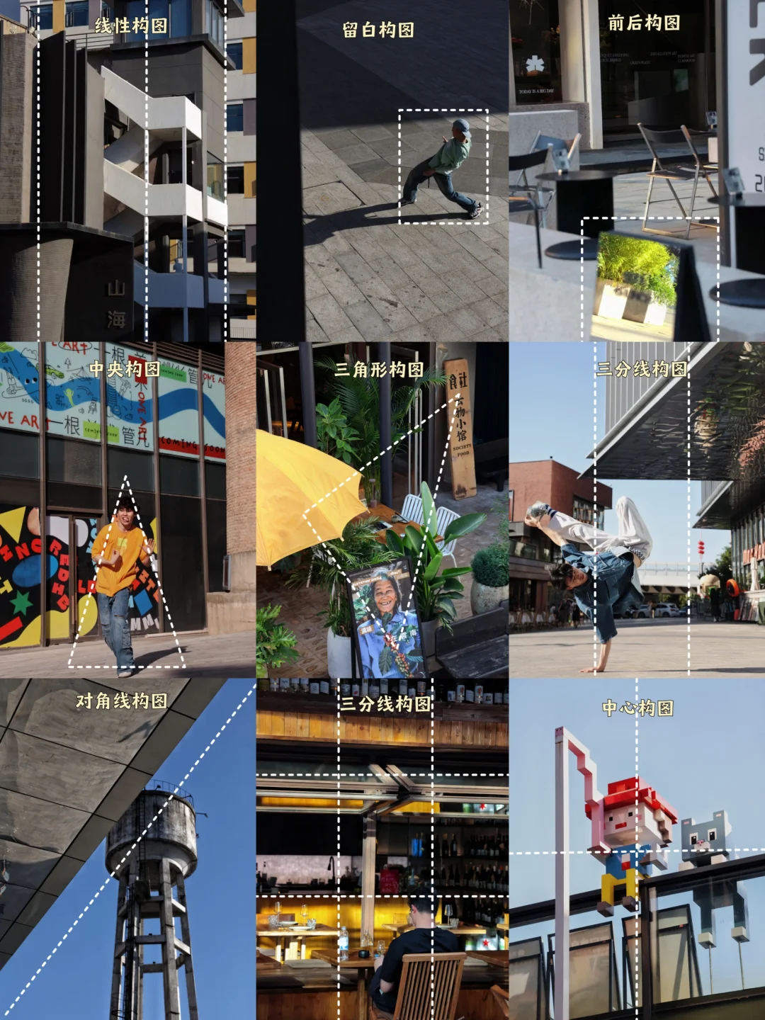 西安扫街！拍照技巧📸万能构图公式🌟学