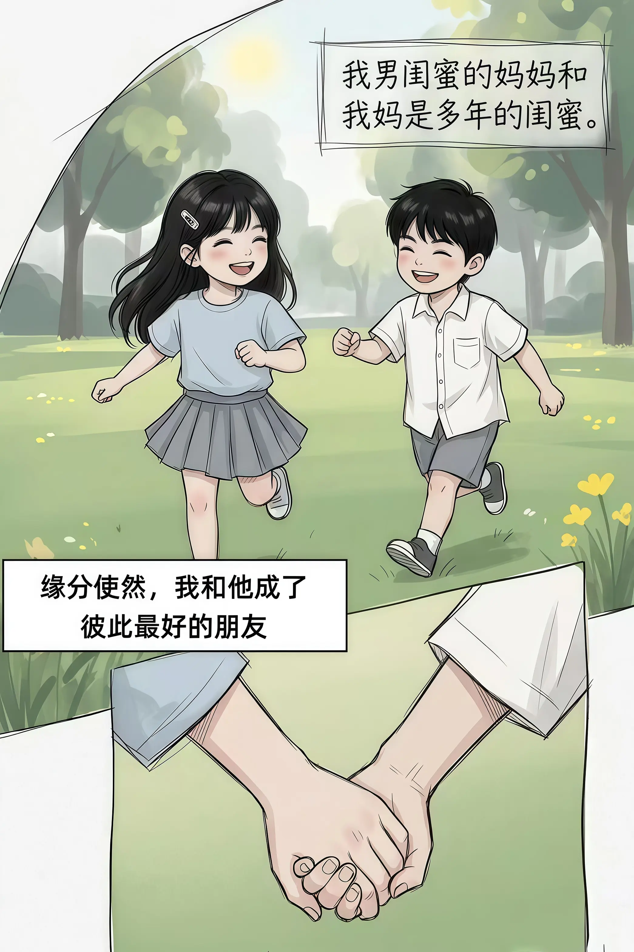 从女闺蜜变成女朋友，我们得到了家人的认可。