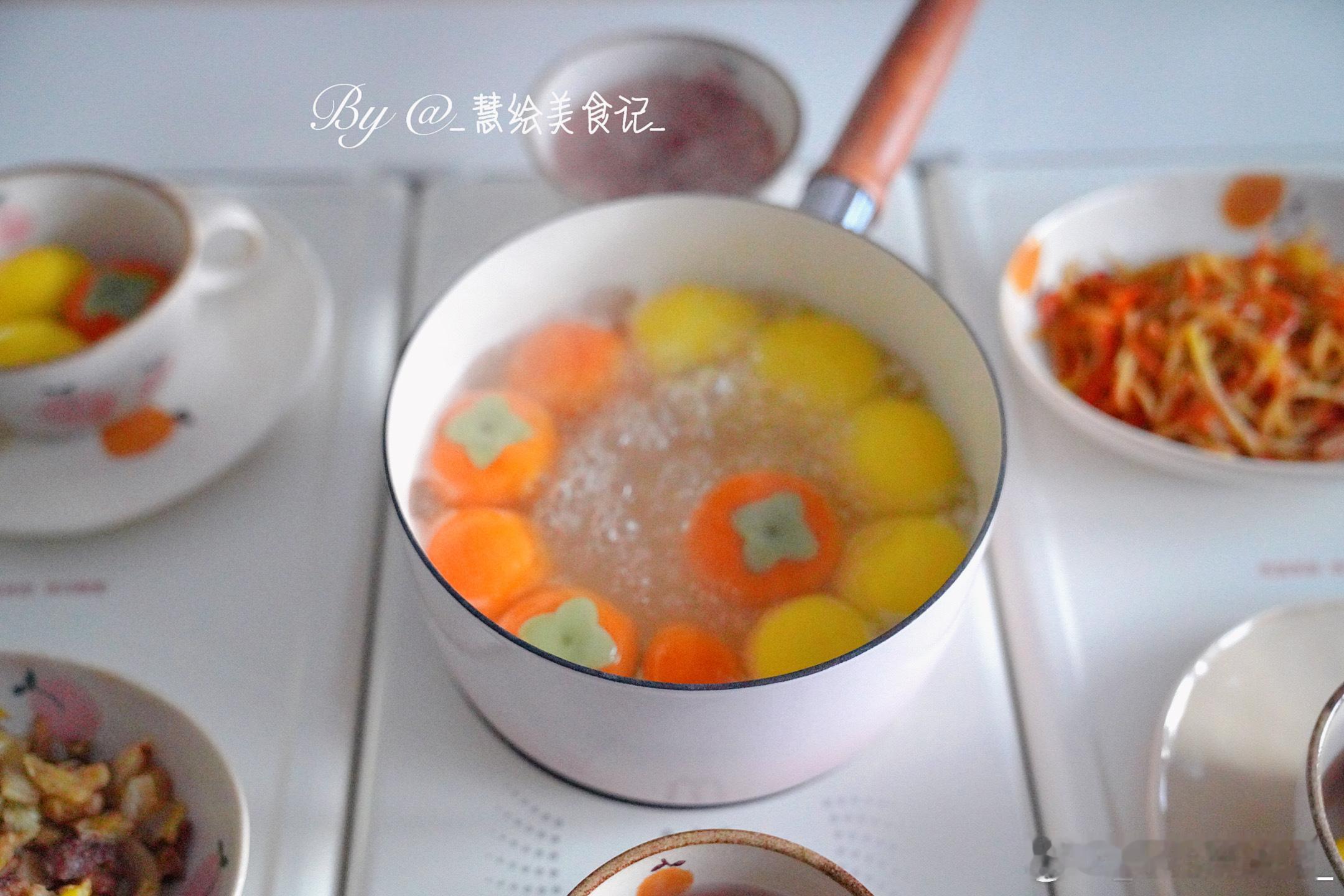 好柿橙双~早饭吃了咖啡汤圆~大家元宵节快乐[心] ​​​