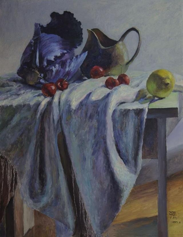画家张学义油画作品欣赏风景遇见艺术遇见美好 ​​​
