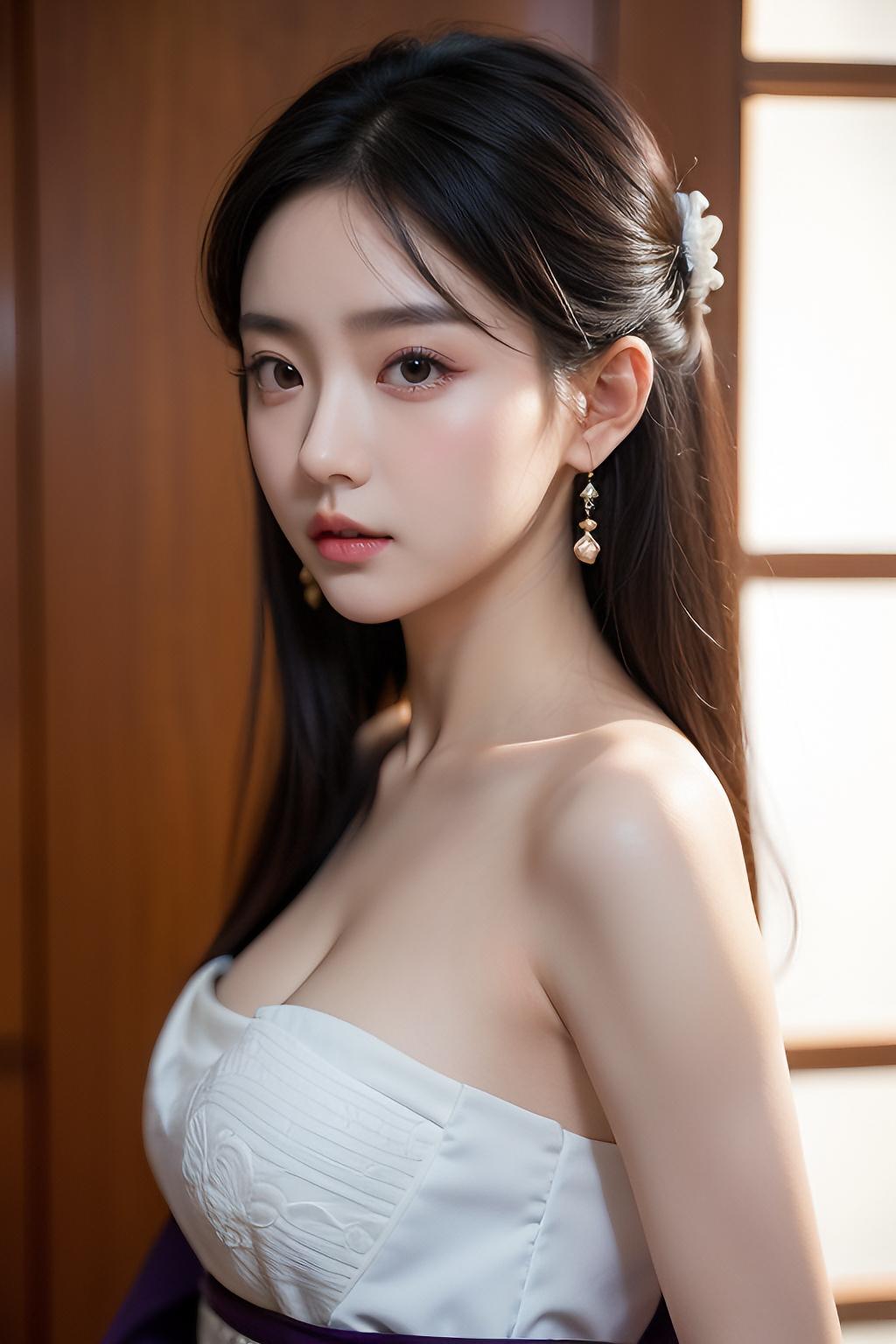 汉服 原创 古风 美人如画 清纯甜美
