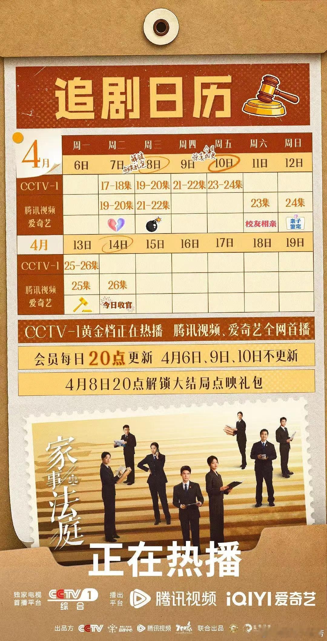 家事法庭什么水平？第一次看到电视台比网播播的快的！ 