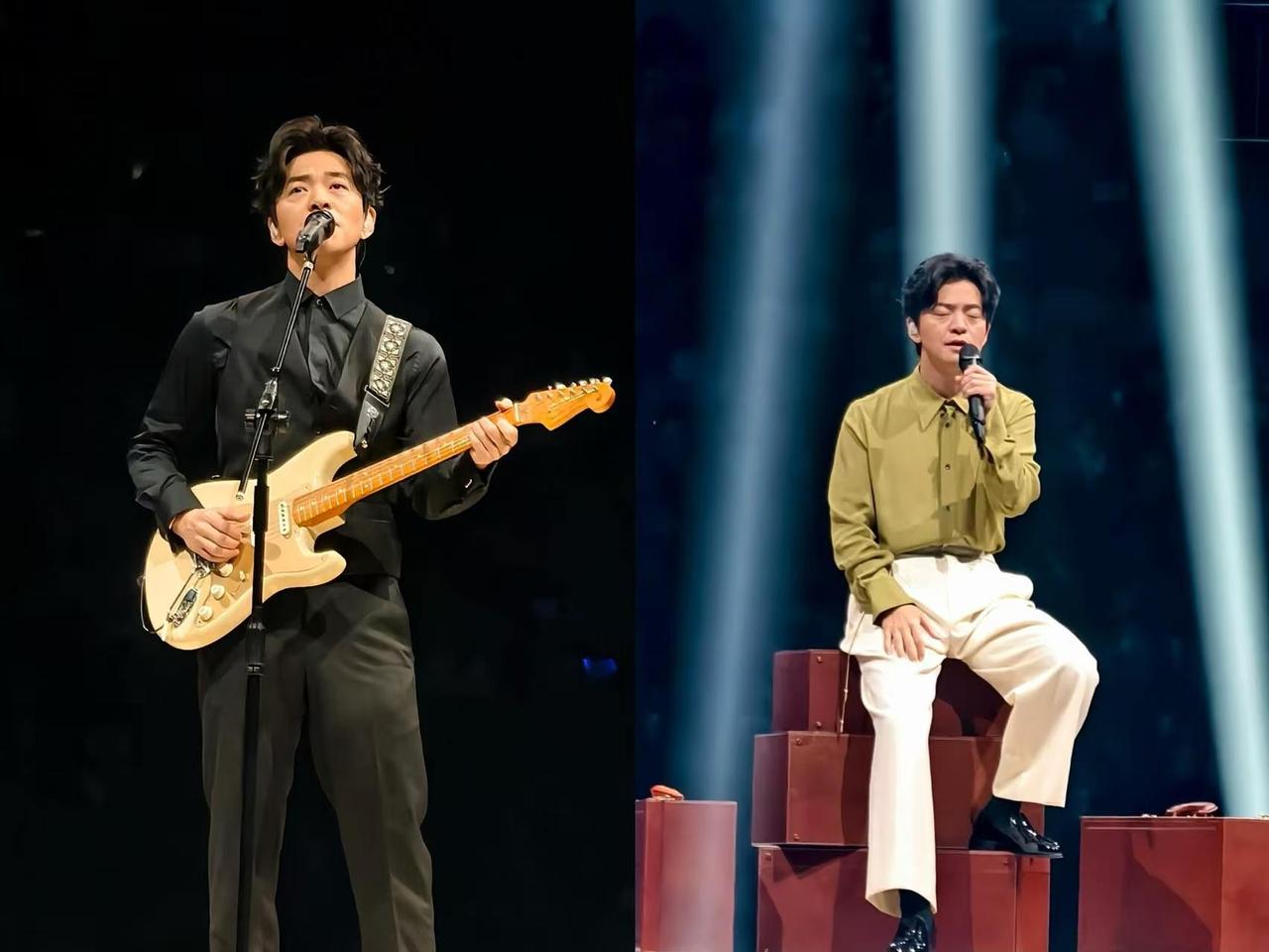 李健又双叒上热搜？
4月18号深夜，他在广州开演唱会，一开口，整个场子都

安静