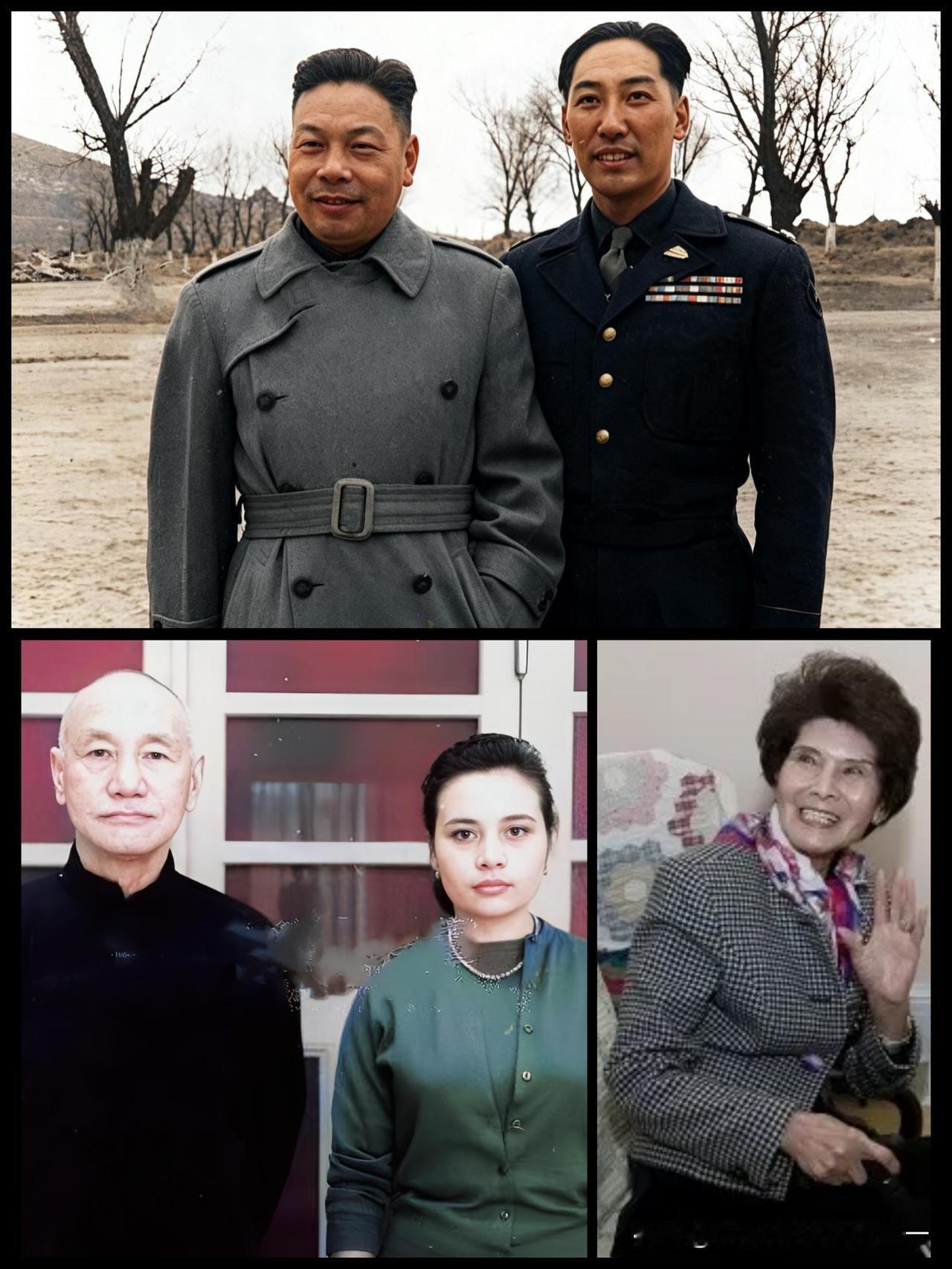 看看校长如何评价三个孩子说：经儿可教，纬儿可爱，吾女瑶光！

蒋介石一生仅有一位