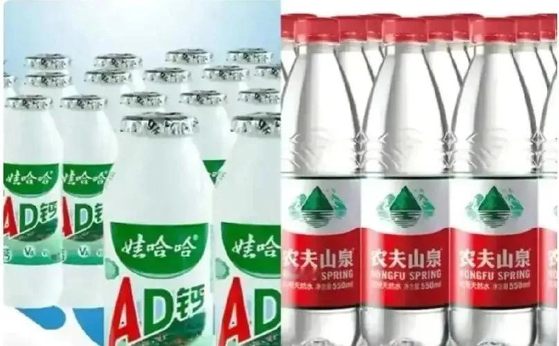 #娃哈哈和农夫山泉都有哪些产品?#娃哈哈的招牌多得很，比如我们从小就喝的AD钙奶