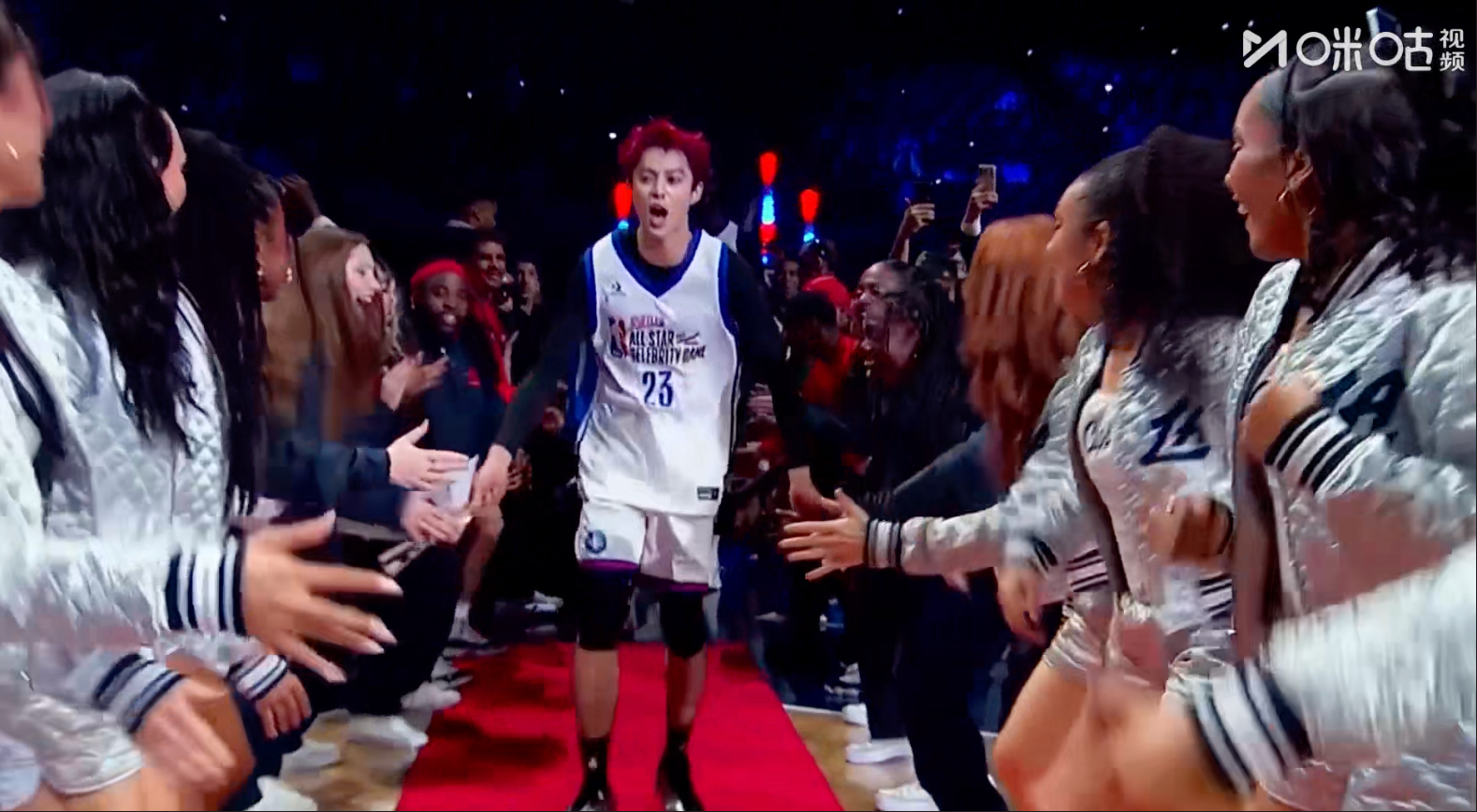 棣棣来啦！王鹤棣三战NBA全明星王鹤棣2026NBA全明星