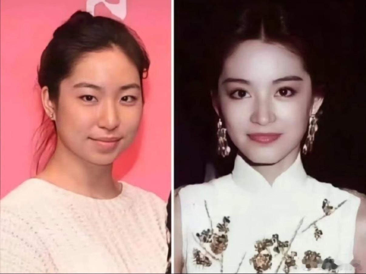 这是林青霞大女儿……女儿像爸，找不到妈的影子，不说她是林青霞的女儿，就是个普通人