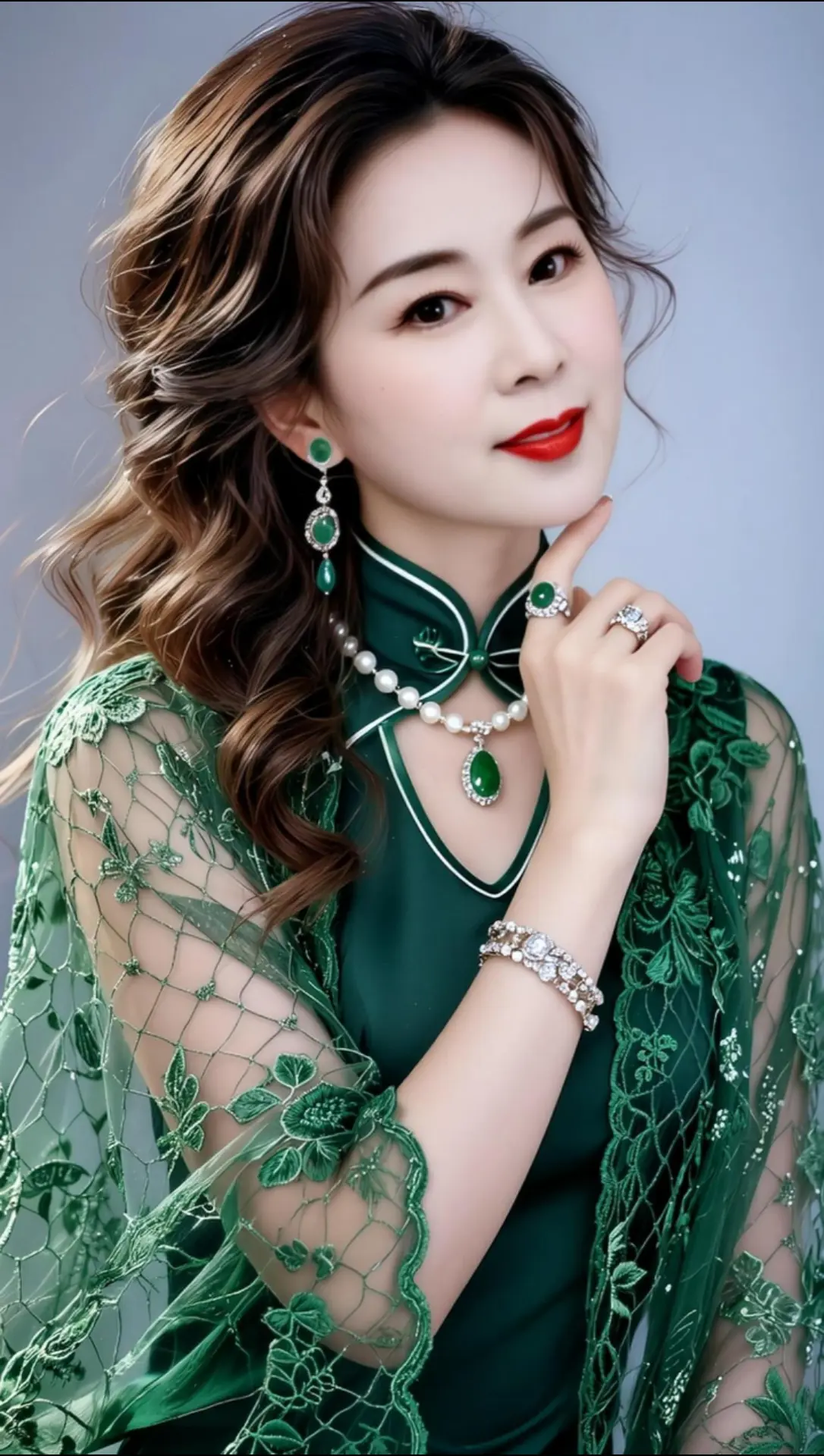 AI复古旗袍写真 随变ai随便玩