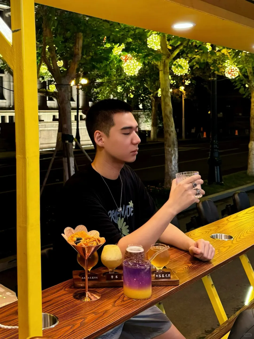 天津移动酒吧真的很City🤣