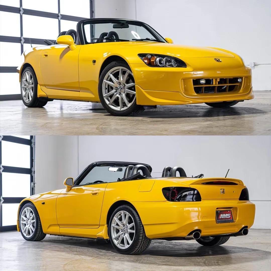2004年Honda S2000像一封写给驾驶者的情书：官方在该年为它换上了更大