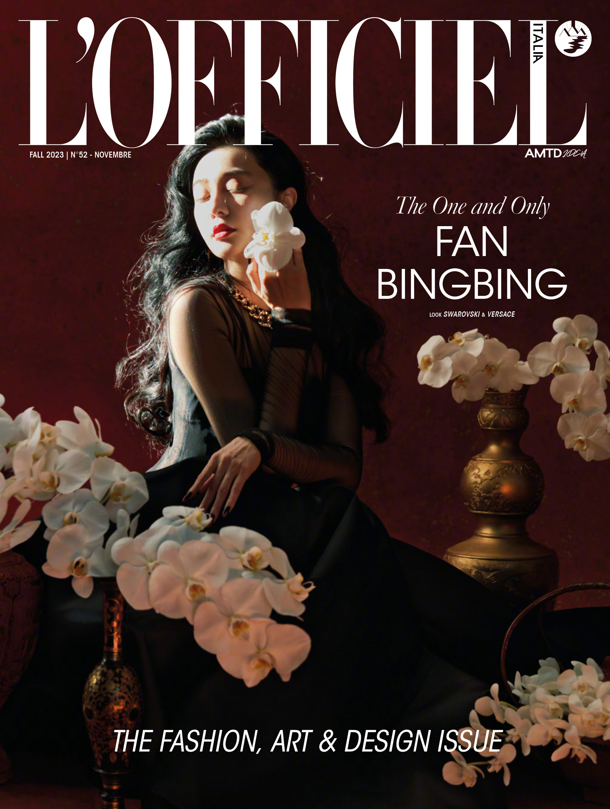 #范冰冰[超话]# 浮光掠影，浴火而生。《L'Officiel》意大利、法国双版