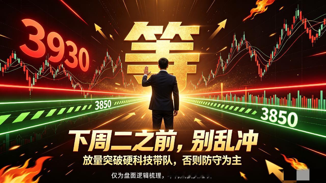 明天及当下A股策略：一个字，“等”！等，是为了不瞎打；但等的同时，也要警惕长假带