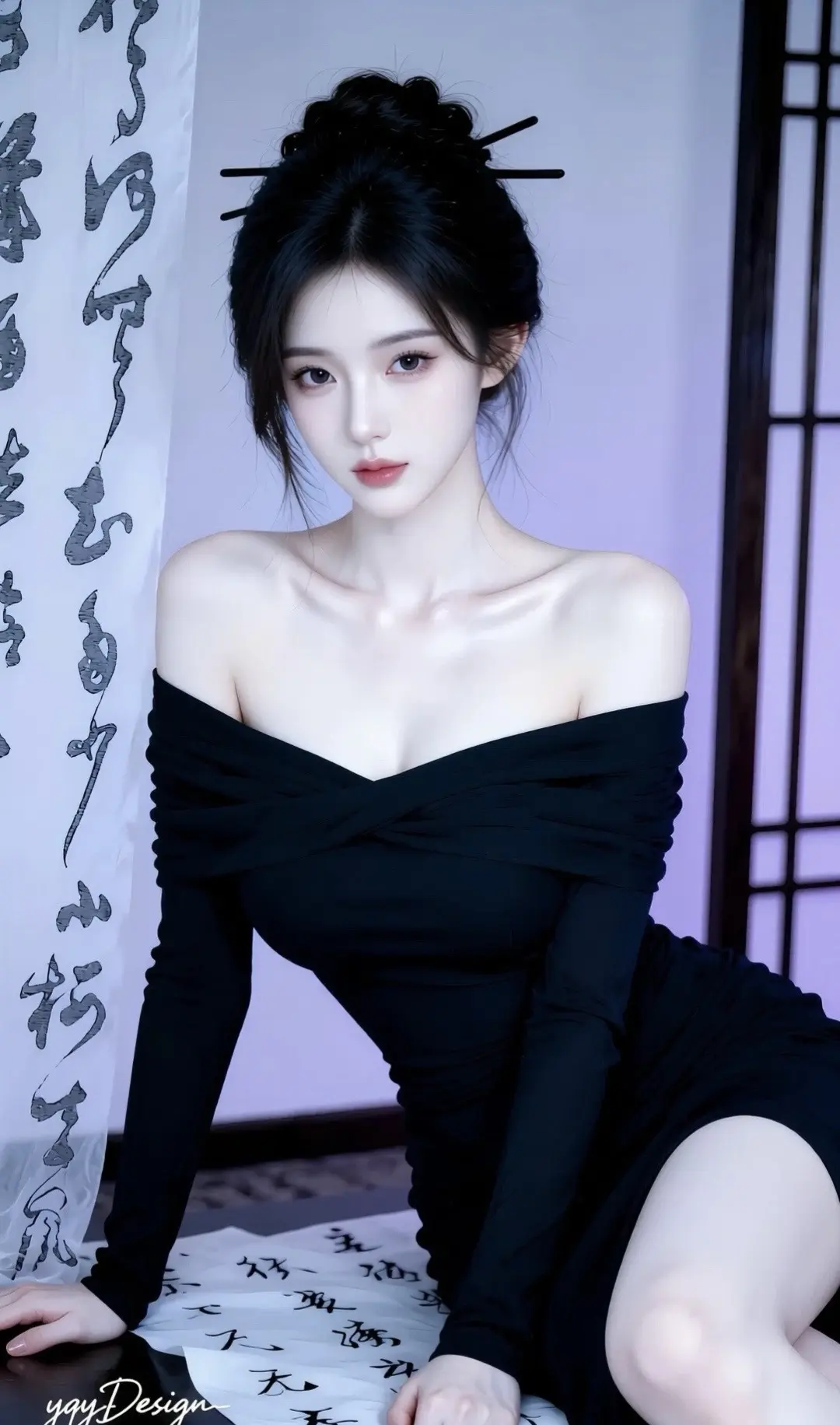 纯欲穿搭风格 写真感