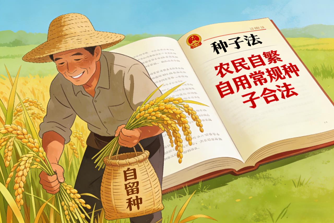 农民种地,自己留种违法吗?春播一粒种，秋收万颗粮。在农村，农民把颗粒饱满的作物留