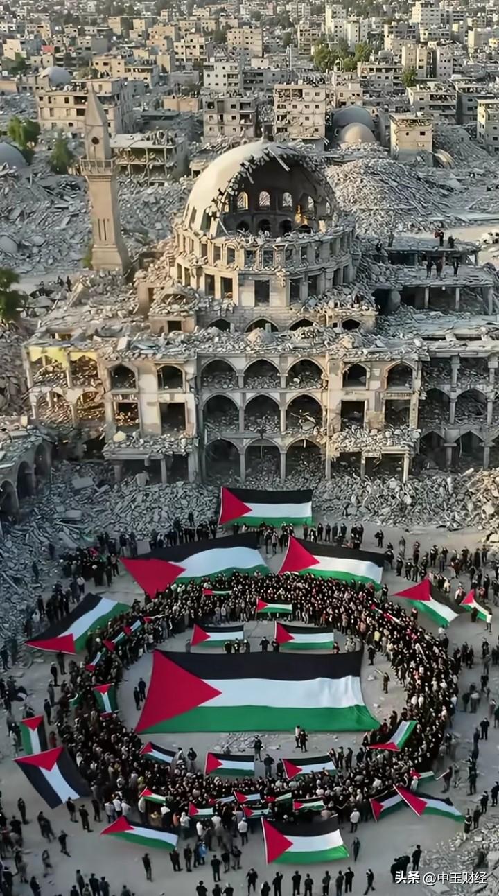 【战争与和平】瞧瞧以色列把这片土地炸成了什么模样，巴勒斯坦人的怒火与仇恨怎会轻易