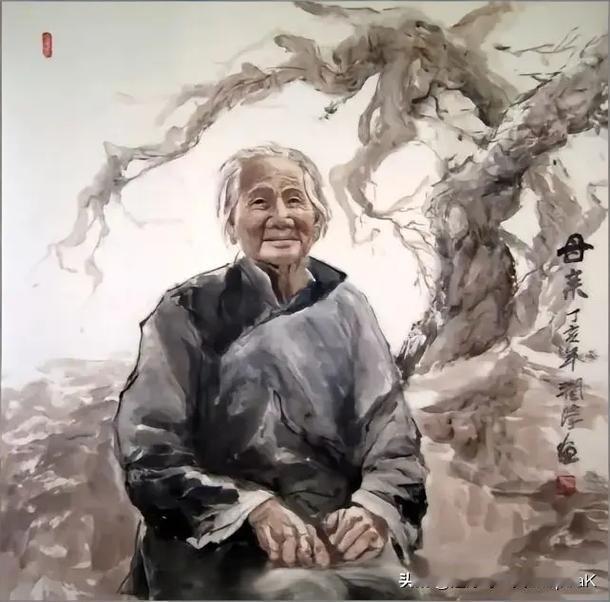 《别老母》
——清・黄仲则
搴帷拜母河梁去，
白发愁看泪眼枯。
惨惨柴门风雪夜，