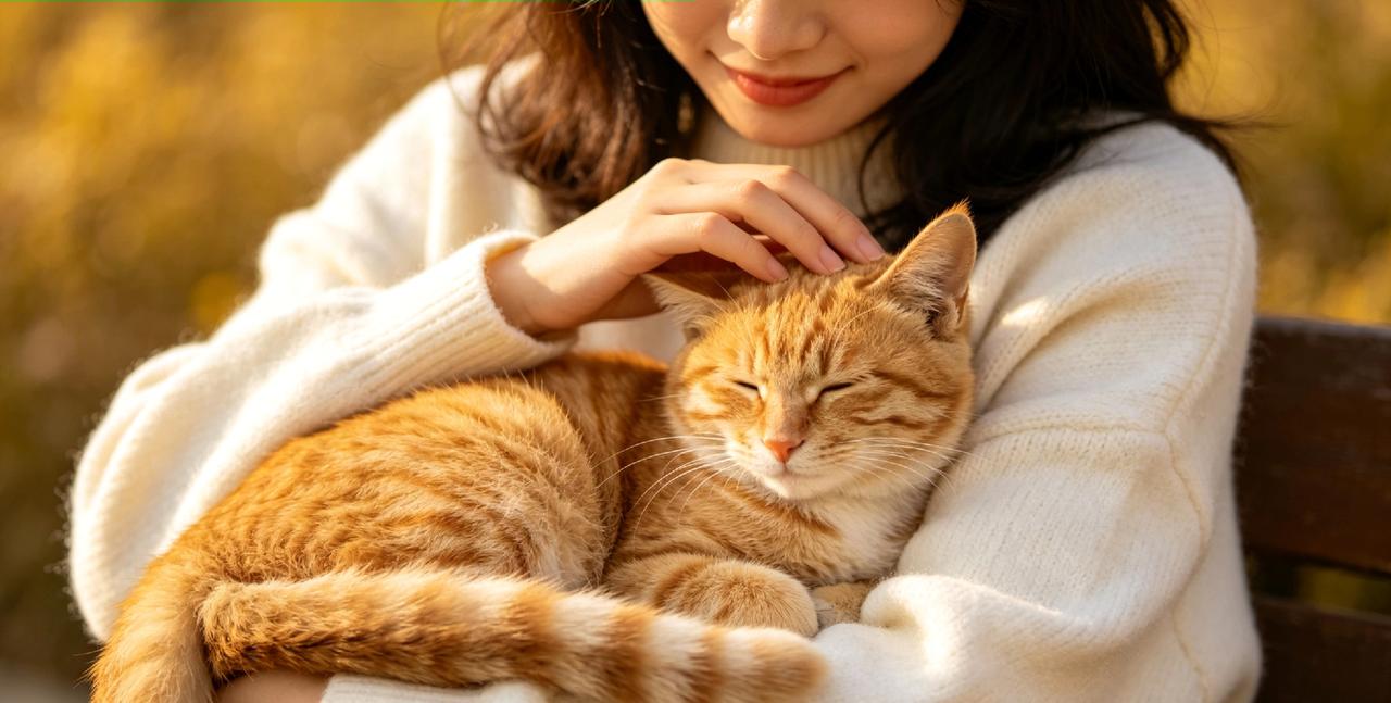 猫咪温情瞬间，心都被软化