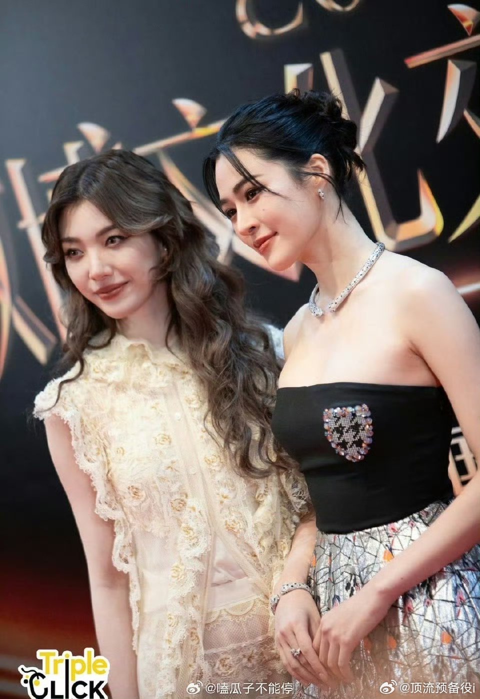 邝玲玲 Orm Kornnaphat  红毯生图🈶好美的两位 ​​​