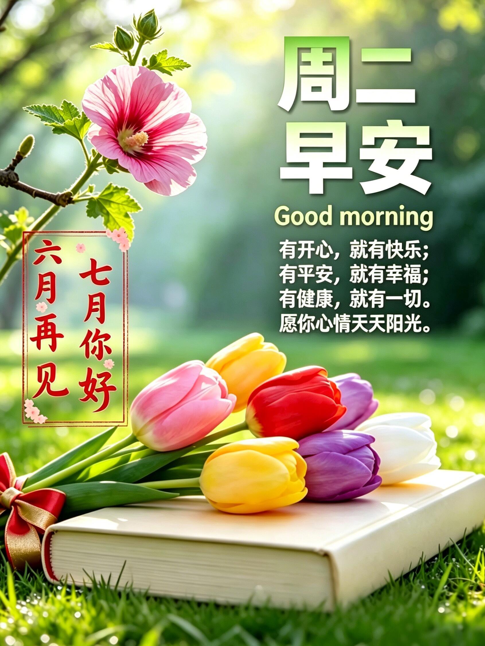 2026.6.30周二早安祝福图片壁纸拿图吱一声噢～ 