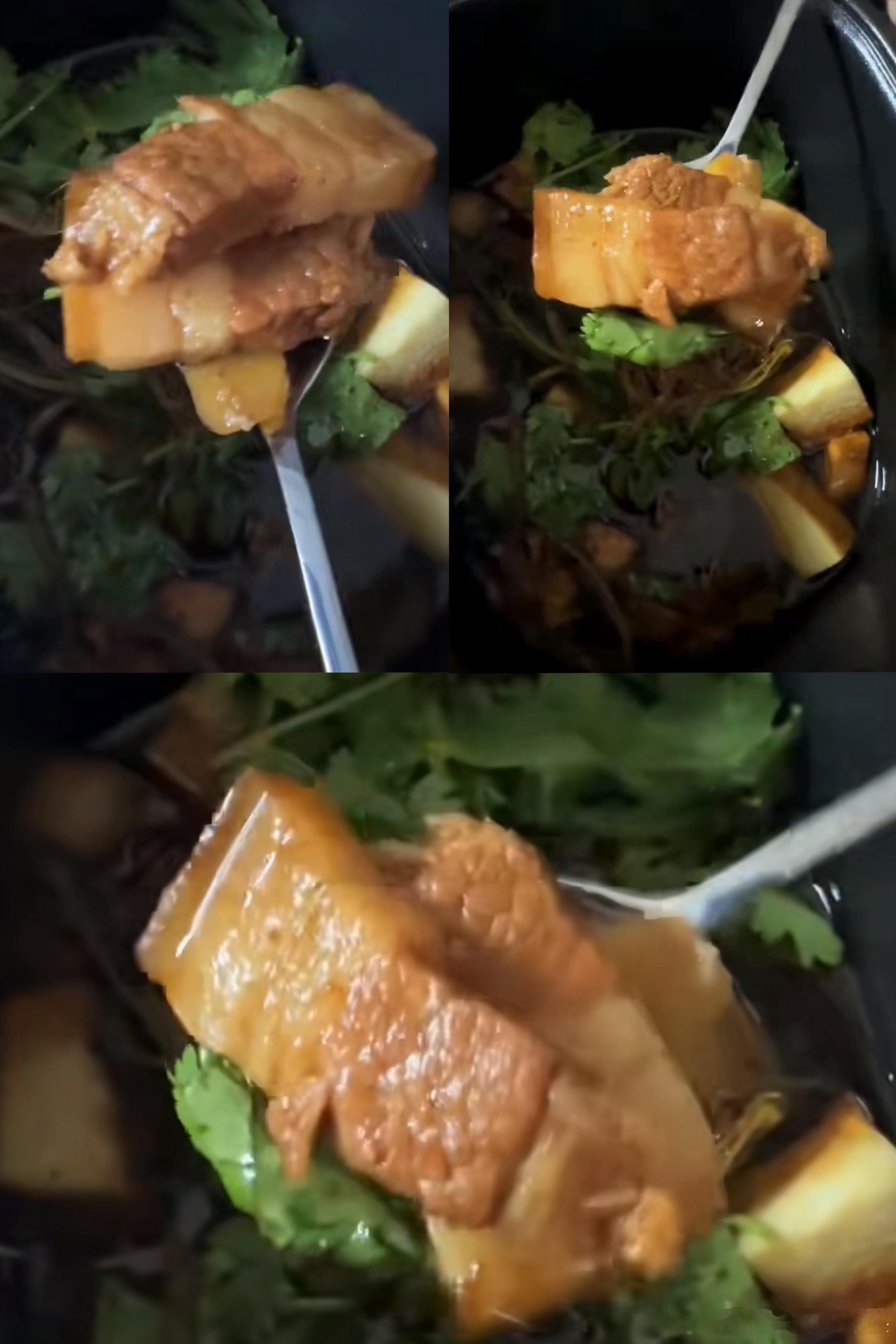 丁禹兮回横店第一顿自己做的饭丁禹兮我只能帮你到这了，下次记得多放点老抽。 ​​​