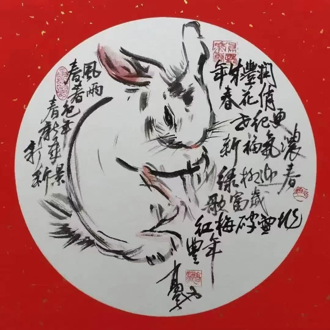 高驰兔年前曾养一窝兔
