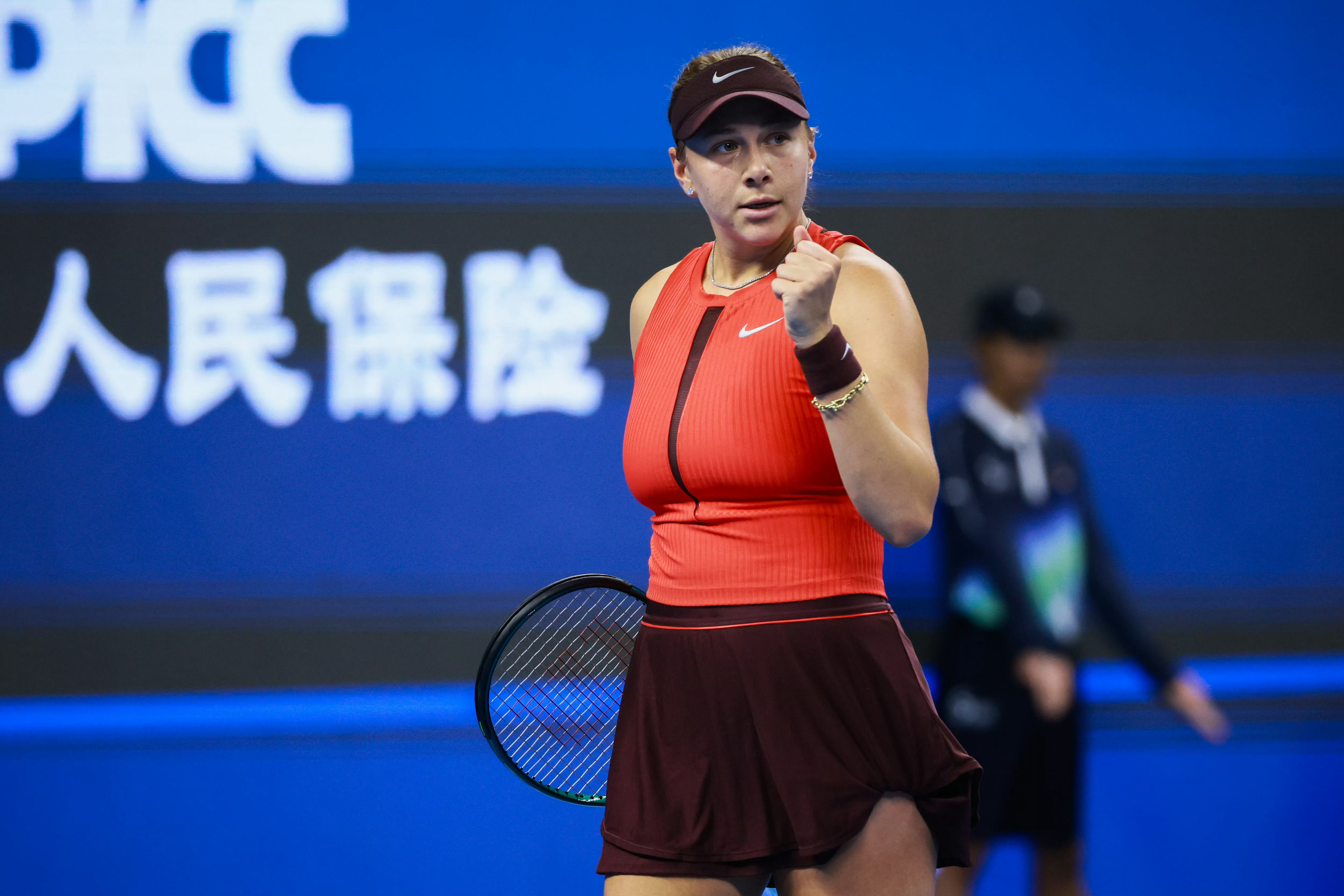 阿尼西莫娃中网夺冠🏆2025中网 女单决赛，3号种子阿尼西莫娃以6-0 2-6