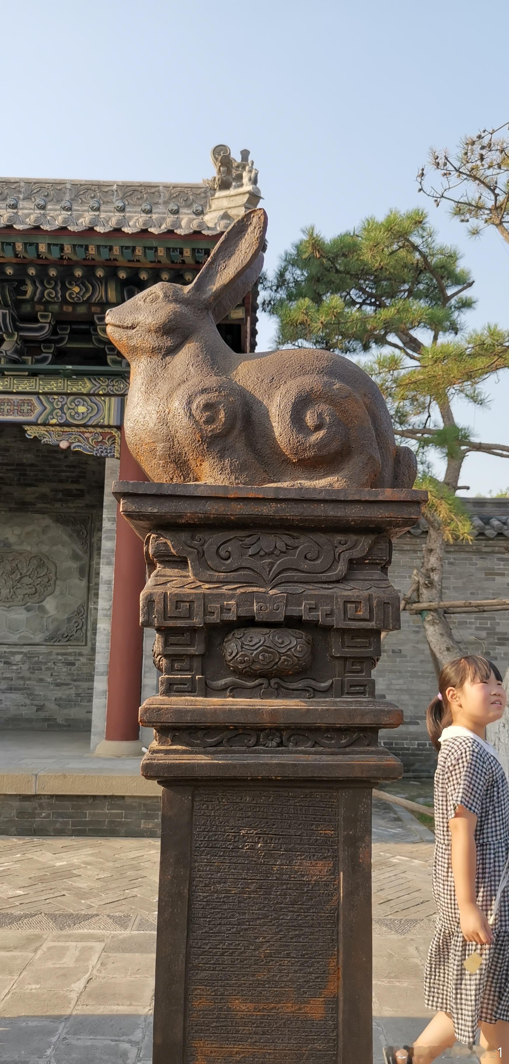 太原古县城  县衙生肖塑像 