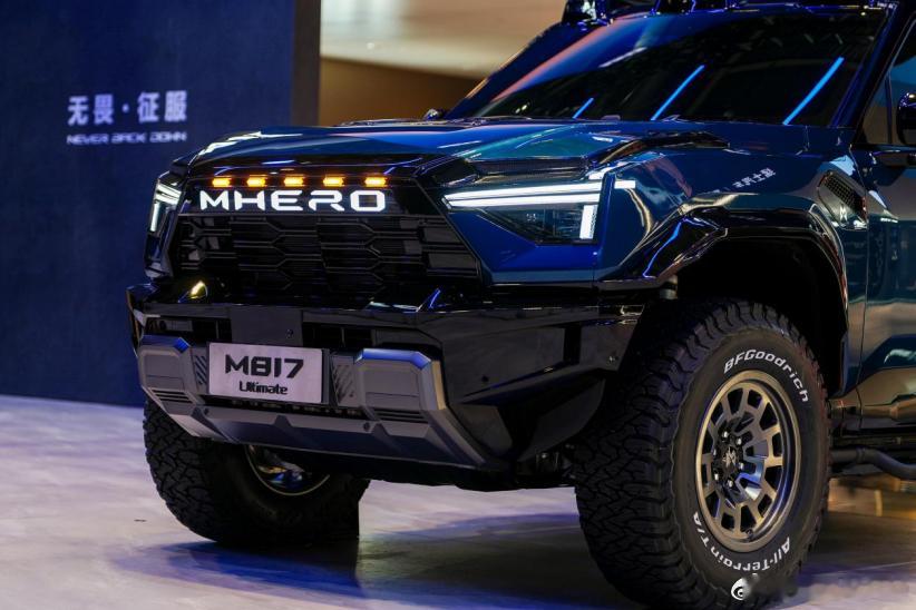 最强越野+顶尖智能 猛士M817 Ultimate震撼亮相北京车展新华AUTO：